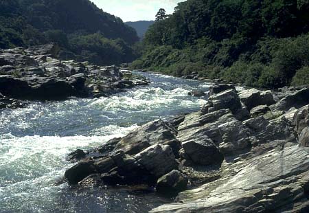 長瀞の川